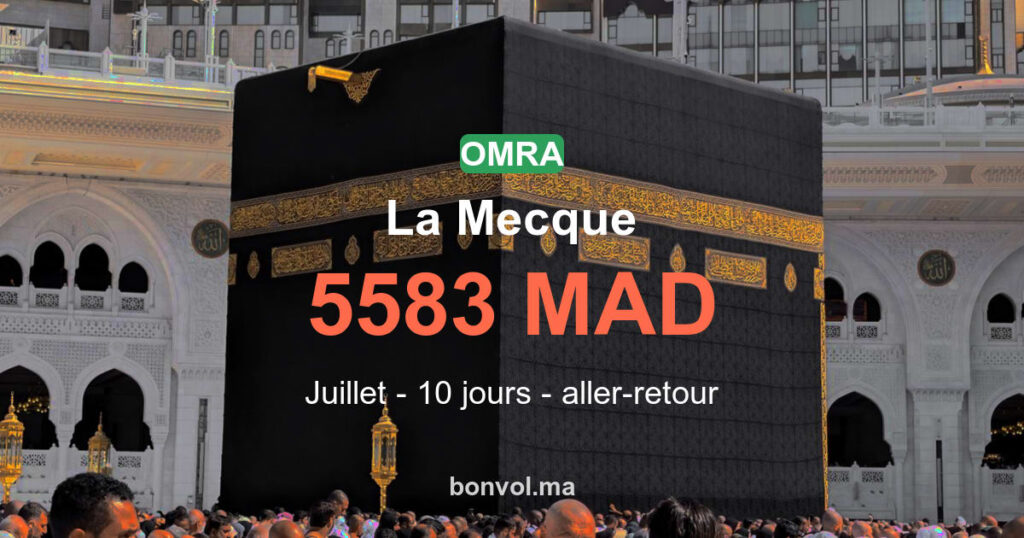Omra La Mecque pas cher