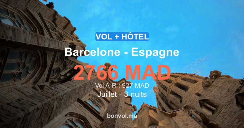 Séjour à Barcelone pas cher