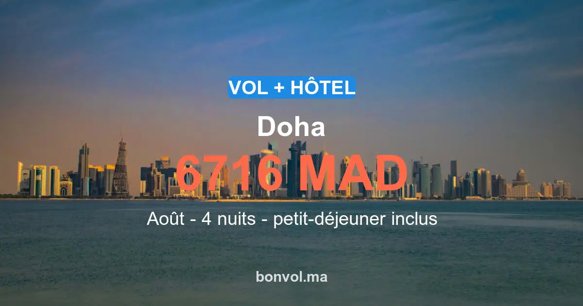Séjour à Doha pas cher