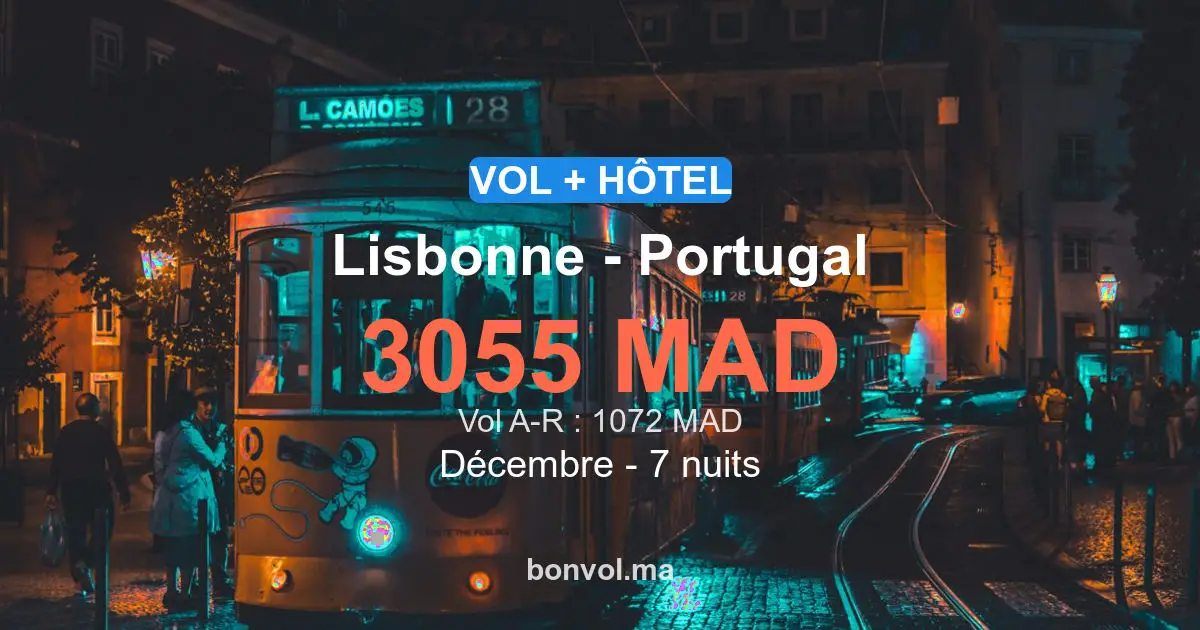 Séjour à Lisbonne pas cher