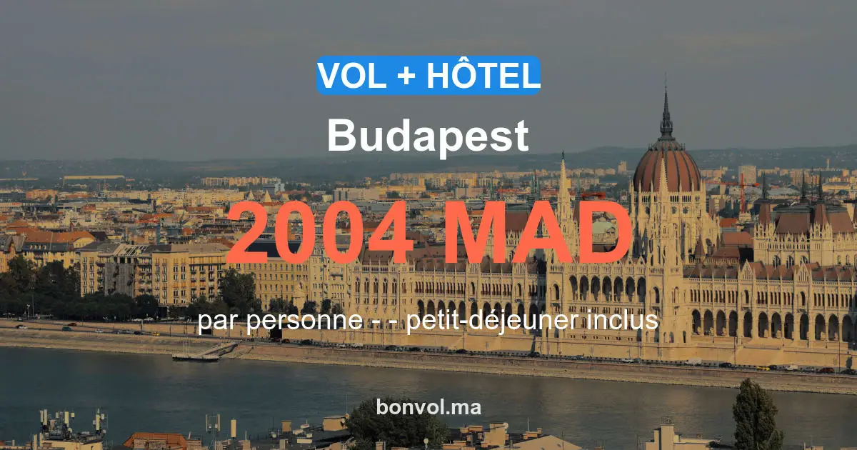 Séjour Budapest pas cher