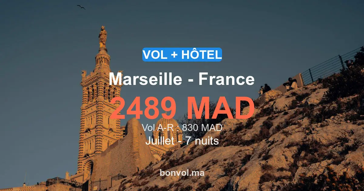 Séjour à Marseille pas cher