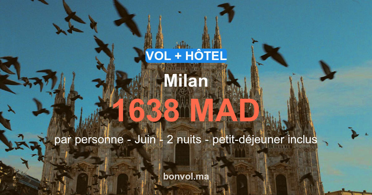Séjour Milan pas cher : offre exclusive