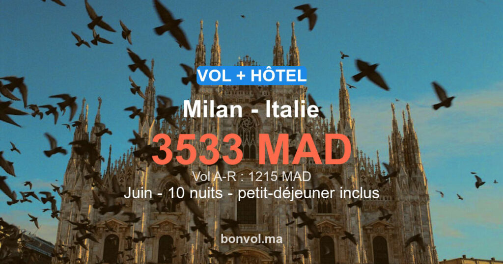 Séjour à Milan pas cher : offre exceptionnelle