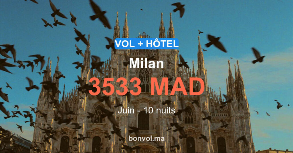 Séjour à Milan pas cher : offre exclusive