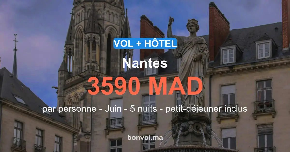 Séjour Nantes pas cher