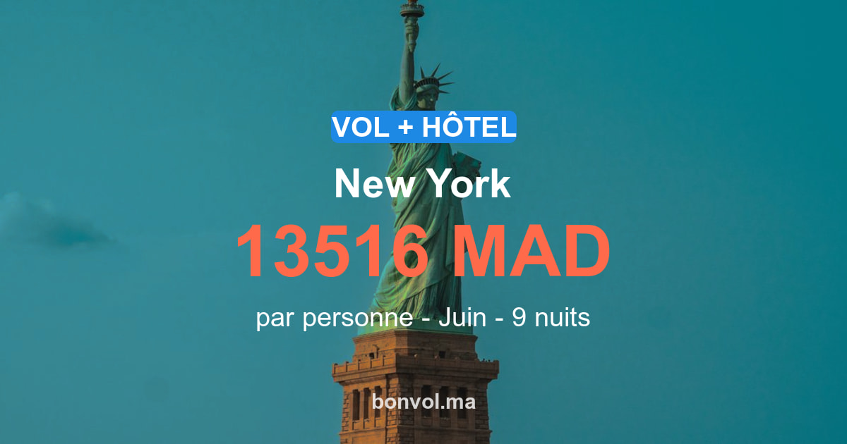 Séjour new york pas cher : offre exclusive