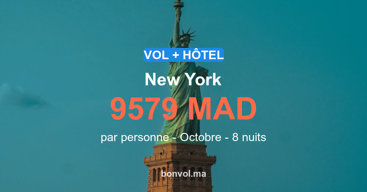 séjour new york pas cher