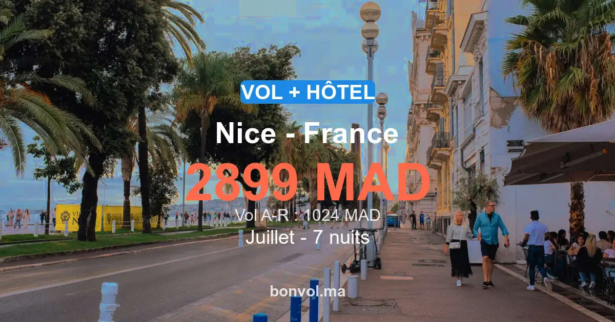 Séjour à Nice pas cher