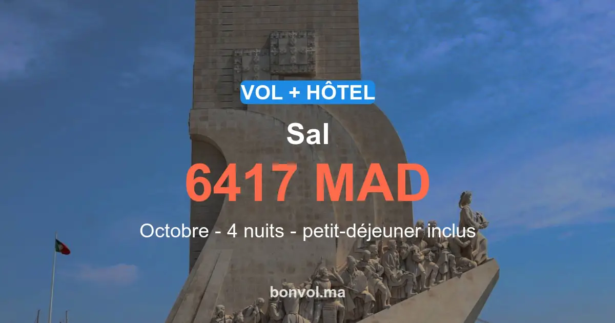 Séjour à Sal pas cher