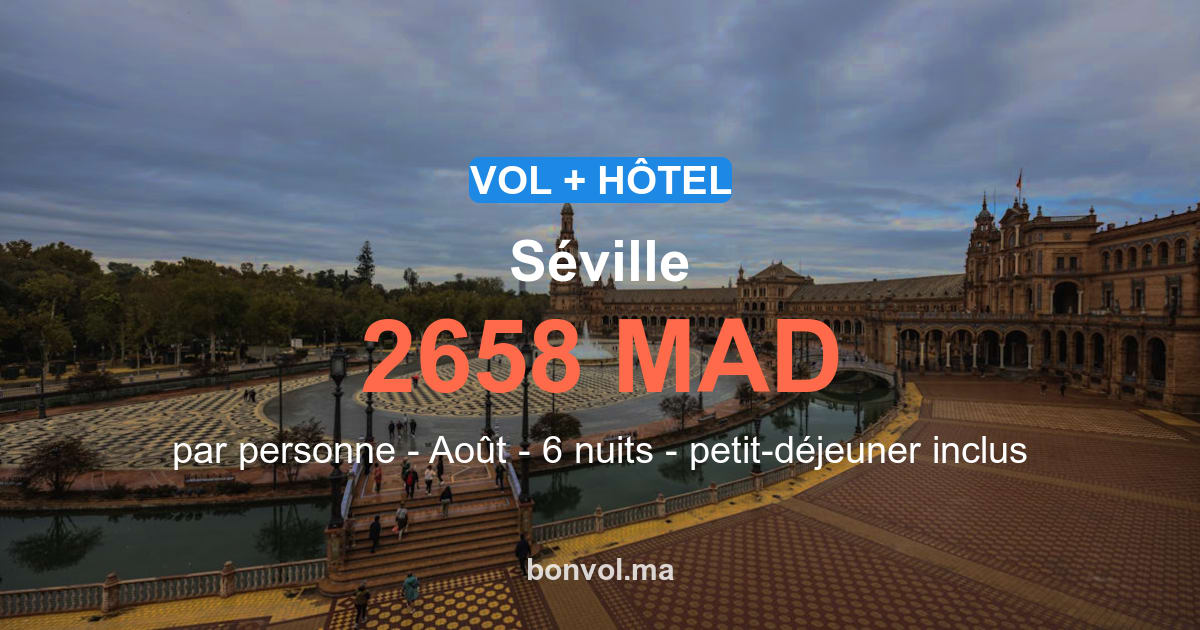 Séjour Séville pas cher : offre exclusive