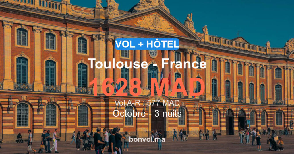 Séjour à Toulouse pas cher : offre imbattable