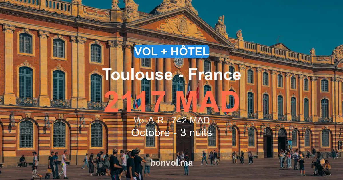 Séjour à Toulouse pas cher