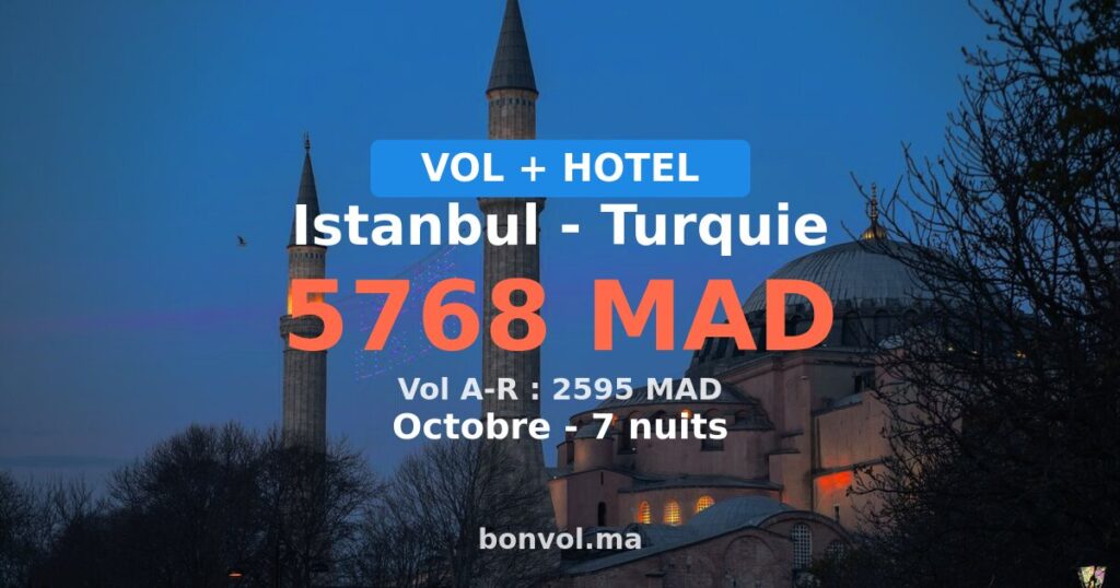 Séjour à Istanbul pas cher