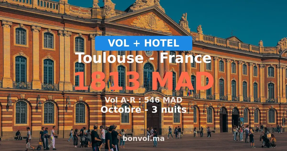 Séjour à Toulouse pas cher