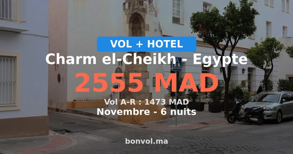 Séjour à Charm El-Cheikh pas cher