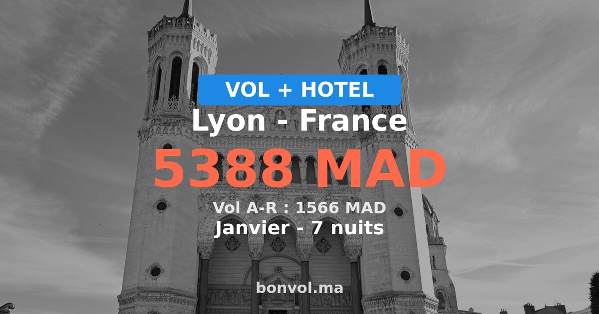 séjour lyon pas cher