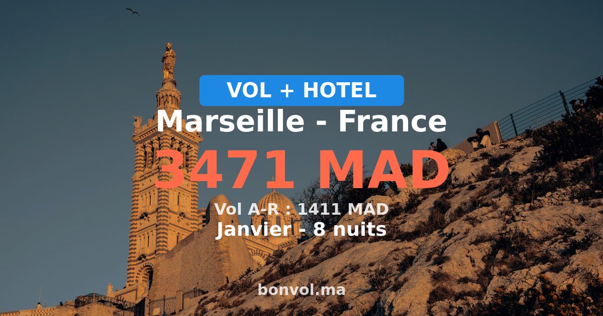 séjour marseille pas cher
