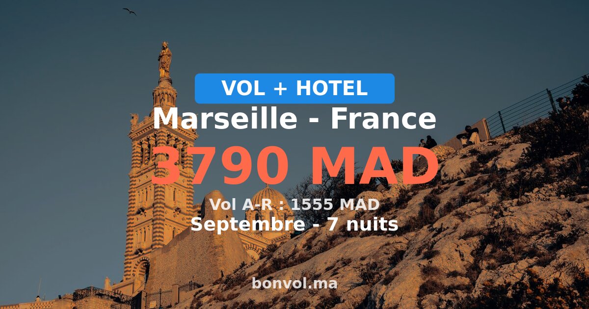 séjour marseille pas cher
