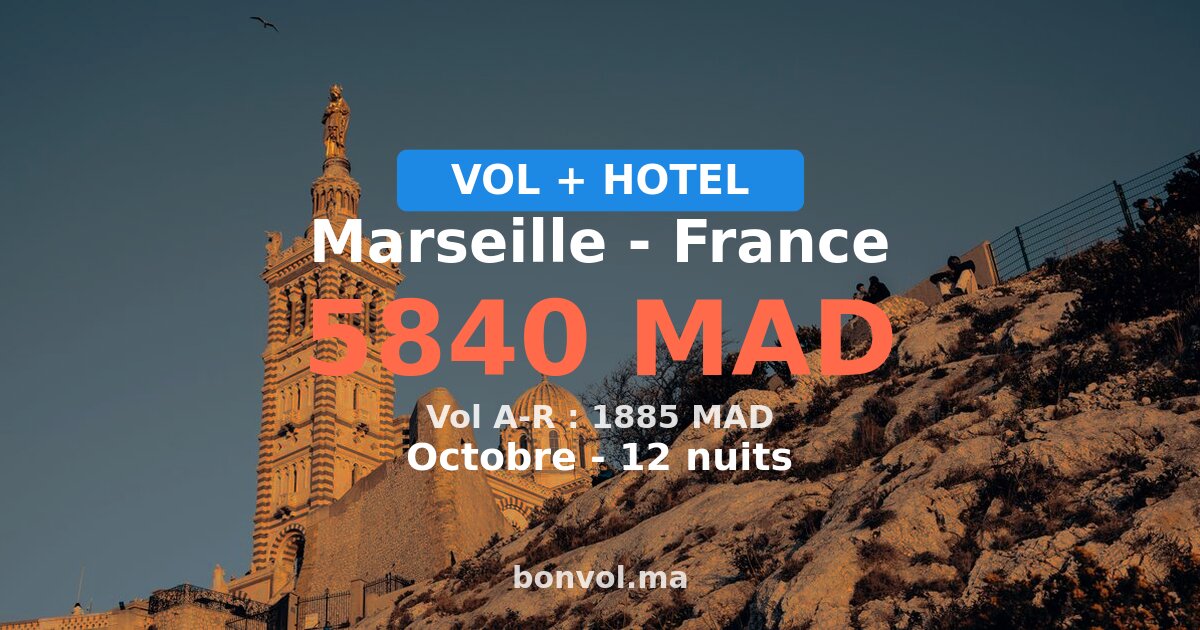 séjour marseille pas cher