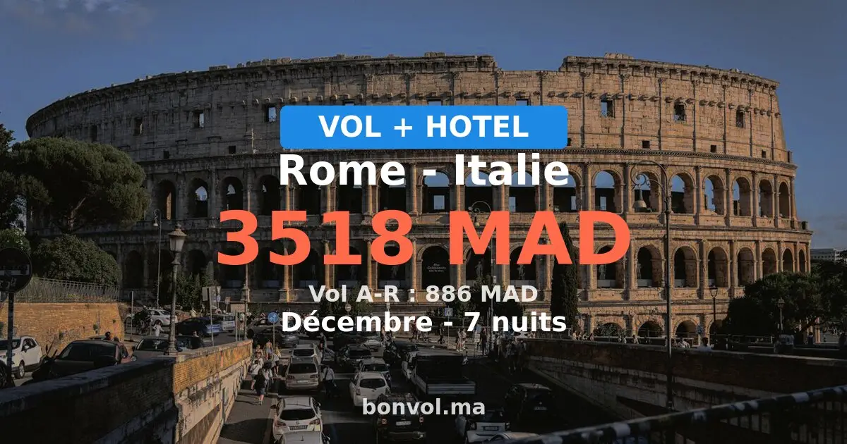 Séjour à Rome pas cher