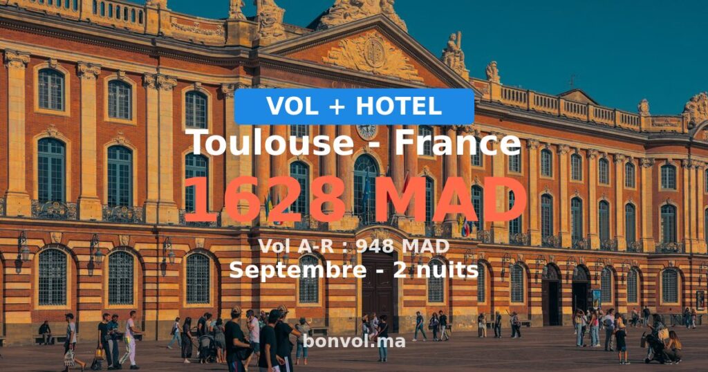 Séjour à Toulouse pas cher — 1628 MAD