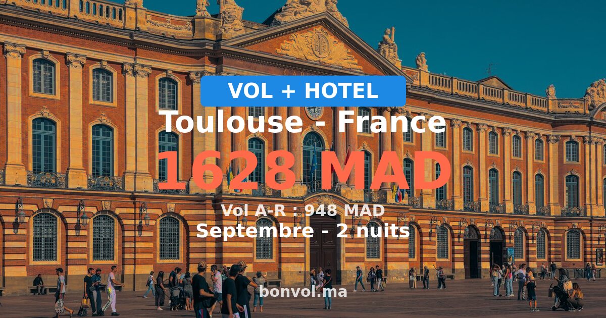 séjour toulouse pas cher