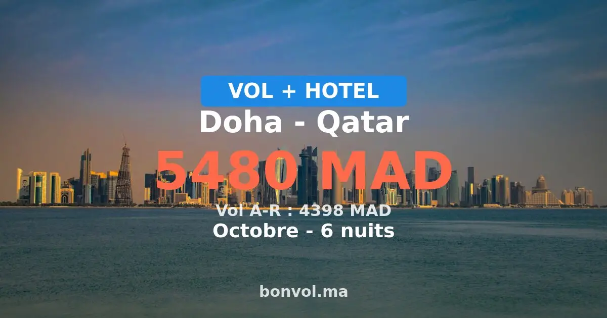 Séjour à Doha pas cher