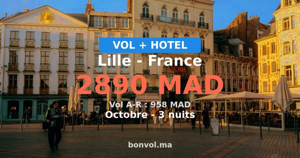 Séjour à Lille pas cher