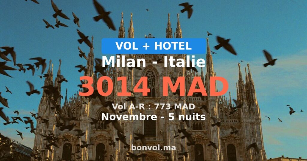 Séjour à Milan pas cher