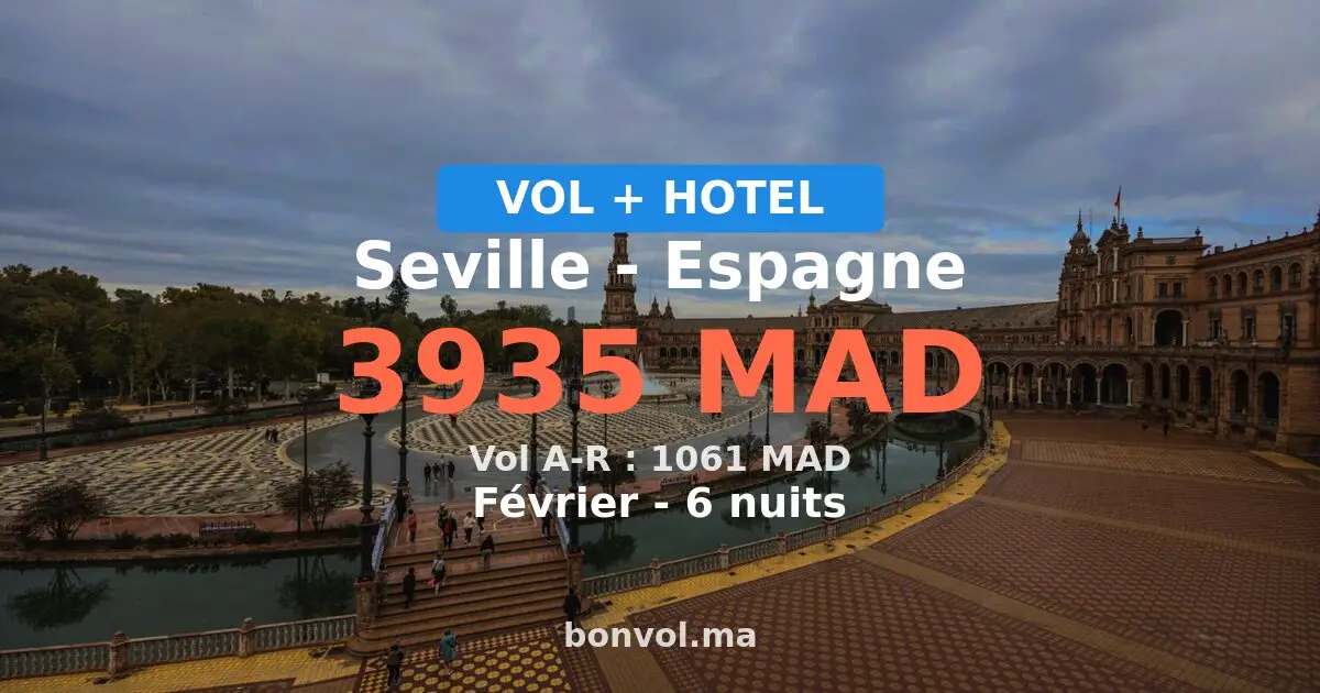 Séjour à Seville pas cher
